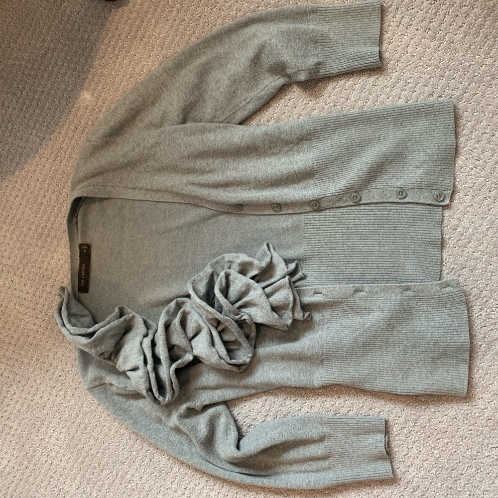 Three quarter sleeve cardigan